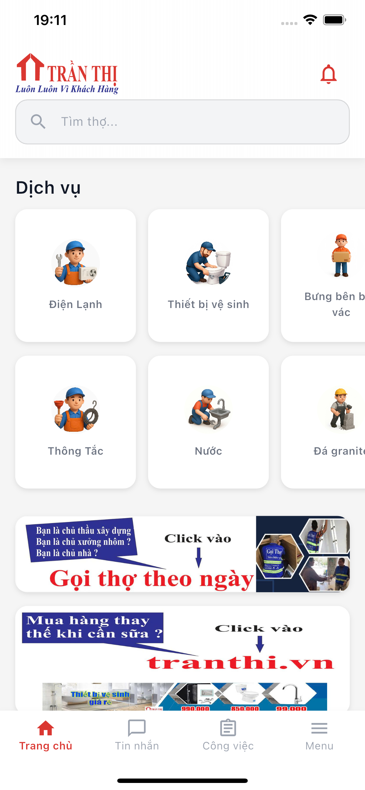 Ảnh ứng dụng Trần Thị