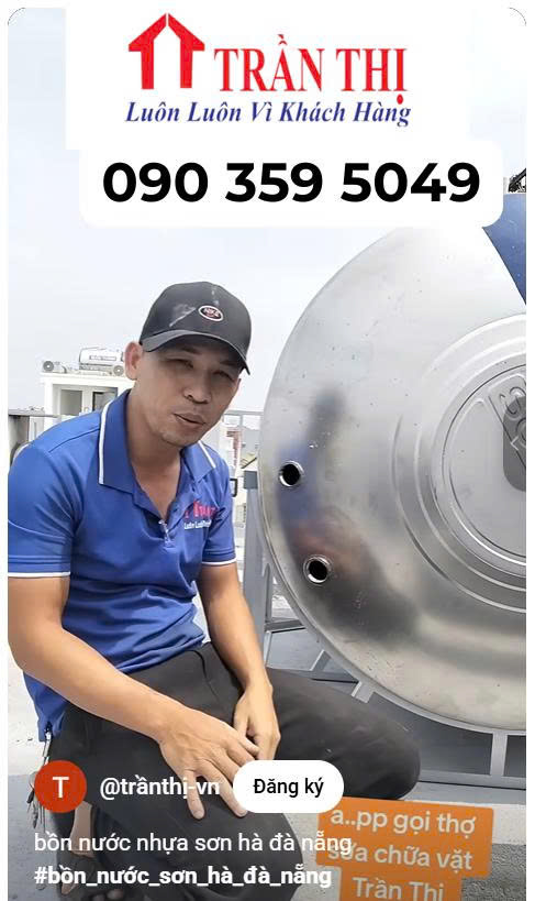 bồn nước sơn hà