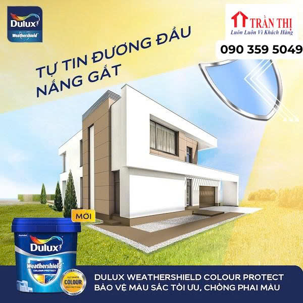 Mẫu sơn dulux chống thấm Hà Nội
