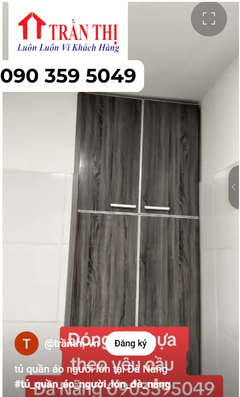 Mẫu tủ quần áo người lớn Hà Nội