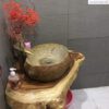 mẫu lavabo đá cuội tự nhiên tại huế