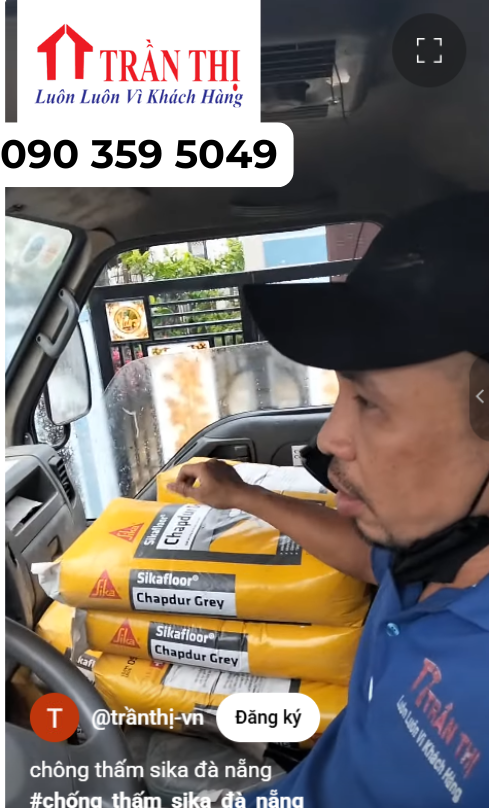 Mẫu Chống thấm Sika Hà Nội