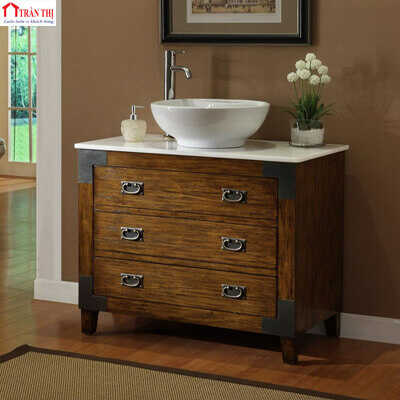 lavabo trắng sứ để bàn tại hà nội