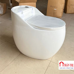 bồn cầu liền khối tròn cao cấp tại huế