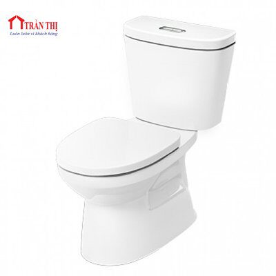 bồn cầu inax 2 khối trắng sứ tại huế