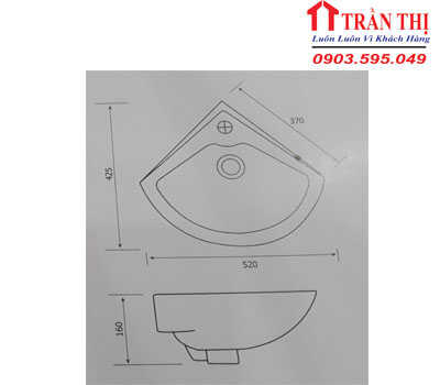 lavabo-góc-tường-kích-thước