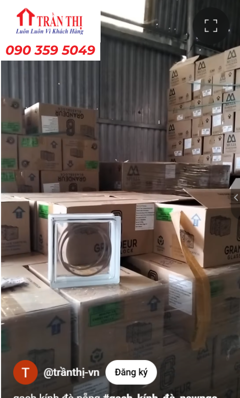 Mẫu gạch kính lấy sáng chất lượng TP Hồ Chí Minh