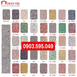 Sơn Giả Đá kova hạt mịn Giá Đại Lý Huế