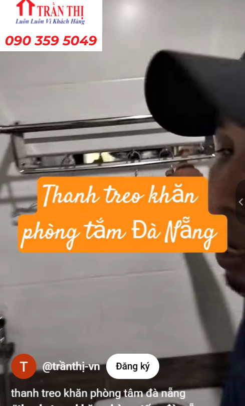 Mẫu thanh treo khăn TP HCM