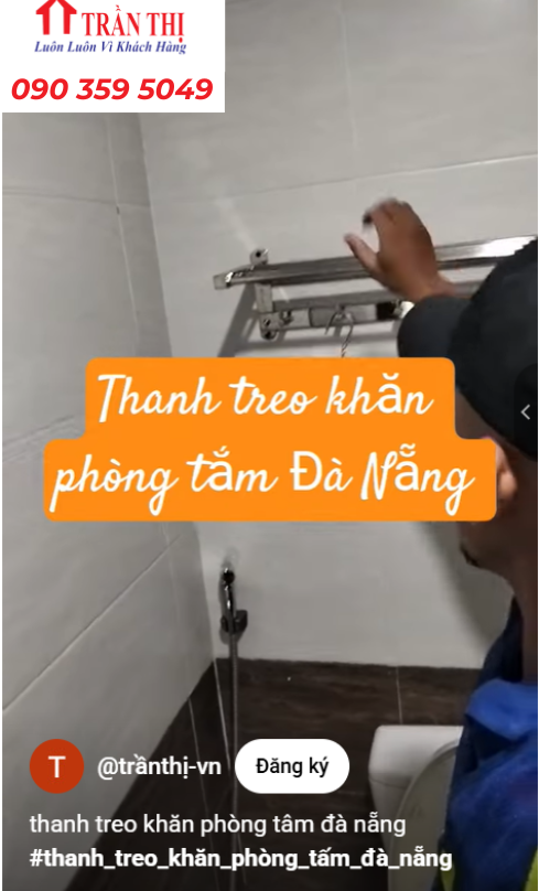 Mẫu thanh treo khăn TP Hồ Chí Minh