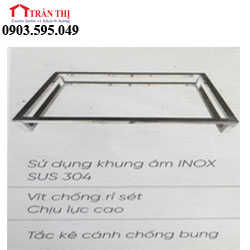 Khung- Âm- Inox -kệ- bàn- đá -Lavabo- Huế