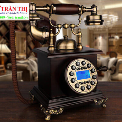 điện thoại bàn đồng thau cổ điển tại Huế