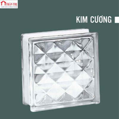 Giá gạch kính lấy sáng kim cương huế