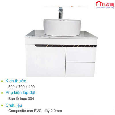 mẫu tủ nhựa lavabo huế