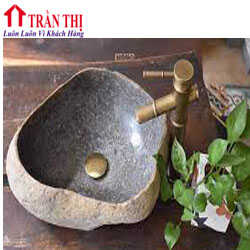Mẫu lavabo chậu rửa đá cuội đà nẵng