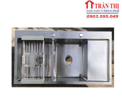 chậu-rửa-chén-inox-201-100x48-tại-đà-nẵng_