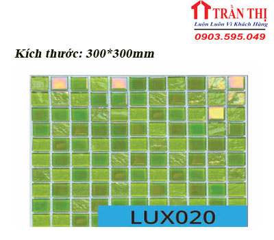 gạch mosaic bể bơi LUX020 đà nẵng.