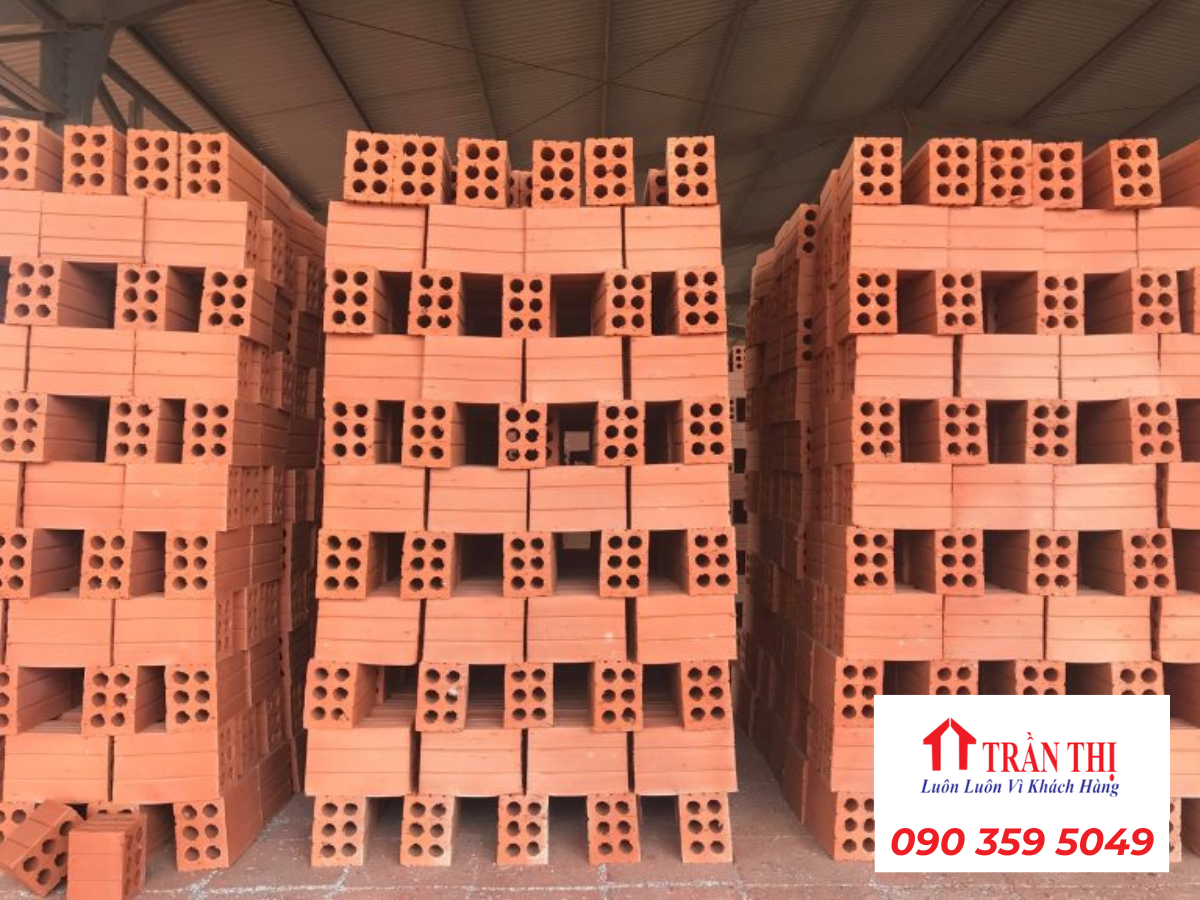 Mẫu gạch 6 lỗ xây dựng Đà Nẵng