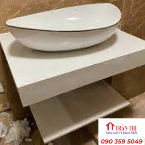 Mẫu lavabo trắng đặt bàn Đà Nẵng