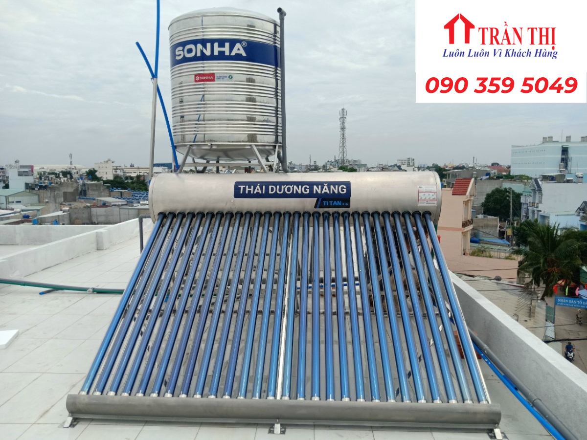 Mẫu máy nước nóng thái dương Đà Nẵng