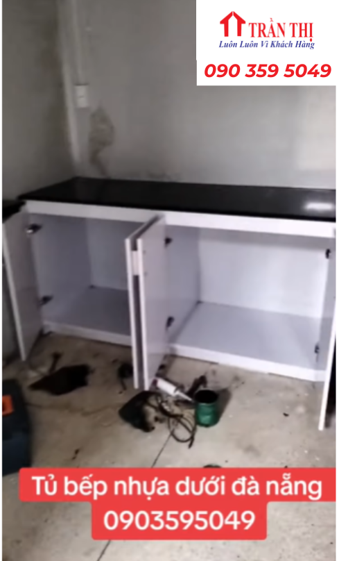 Mẫu tủ bếp dưới Đà Nẵng