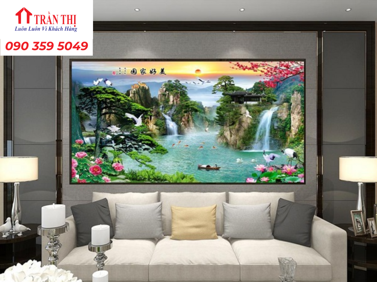Mẫu gạch tranh trang trí Đà Nẵng