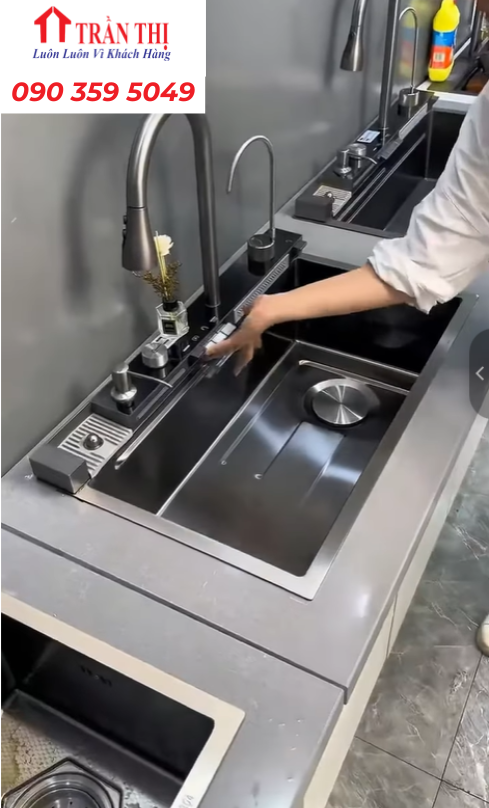 Mẫu chậu rửa chén 1 hộc Đà Nẵng