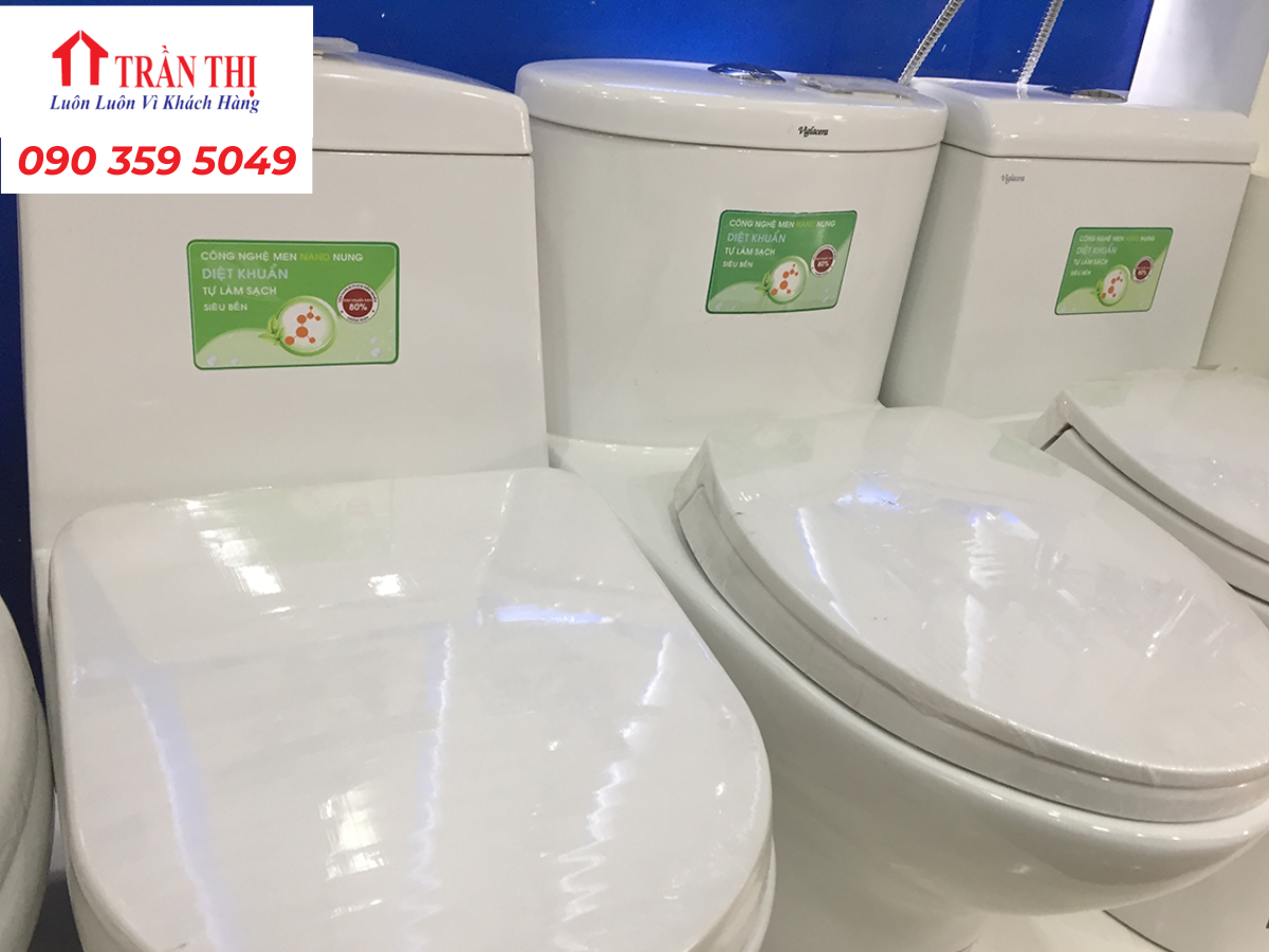 Mẫu bồn cầu 1 khối Đà Nẵng