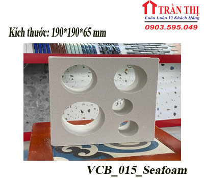 gạch ốp lát- gạch bông gió- VCB 015-Seafoam- đà nẵng